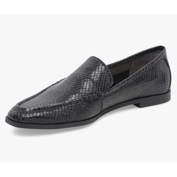 Dolce Vita Shoes - Dolce Vita Catela Black Snake Embossed Stella Size 6.5M
